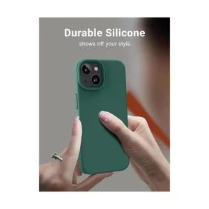 OTOFLY Funda compatible con iPhone 13 de silicona_3