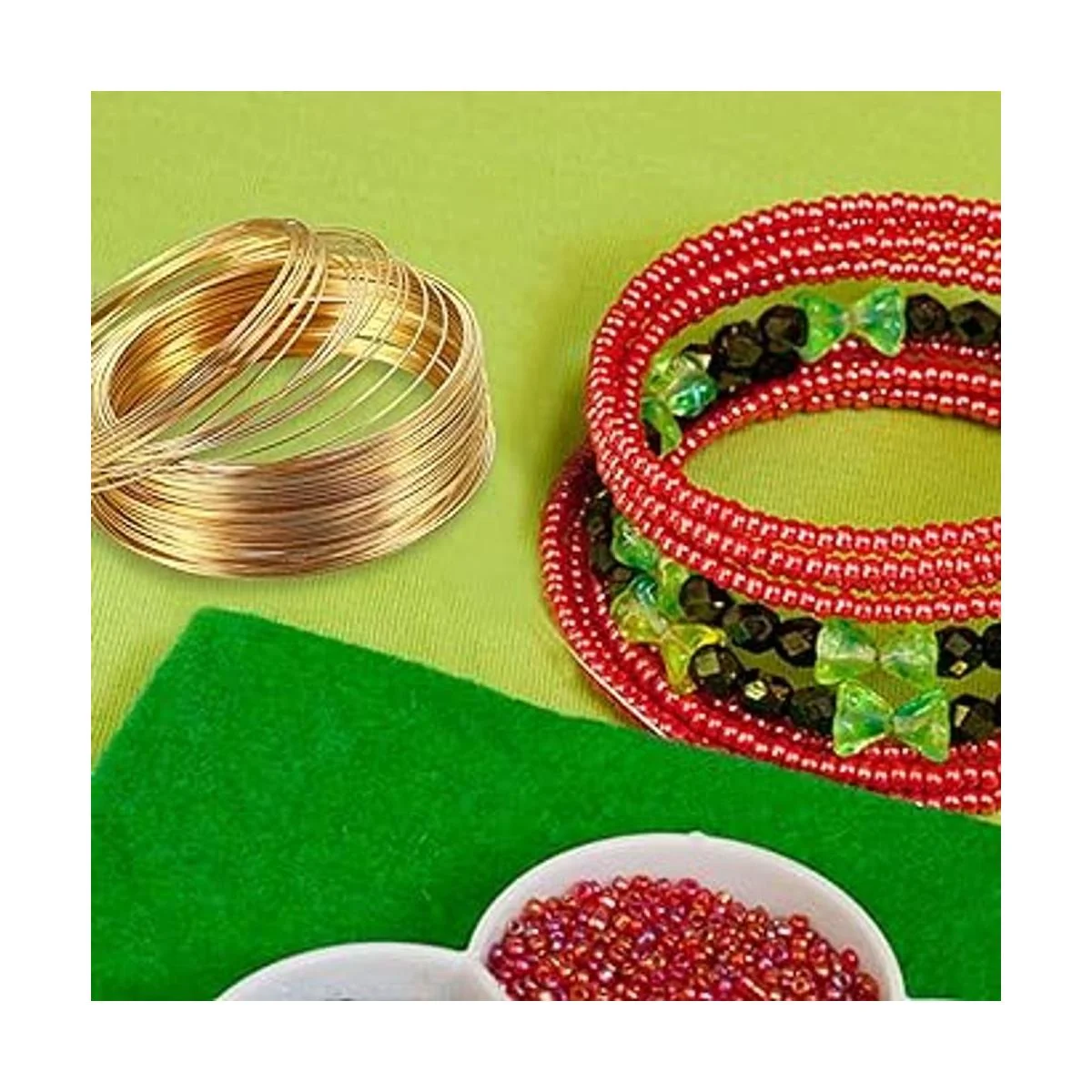 500 bucles para joyería alambre de memoria alambre de_6