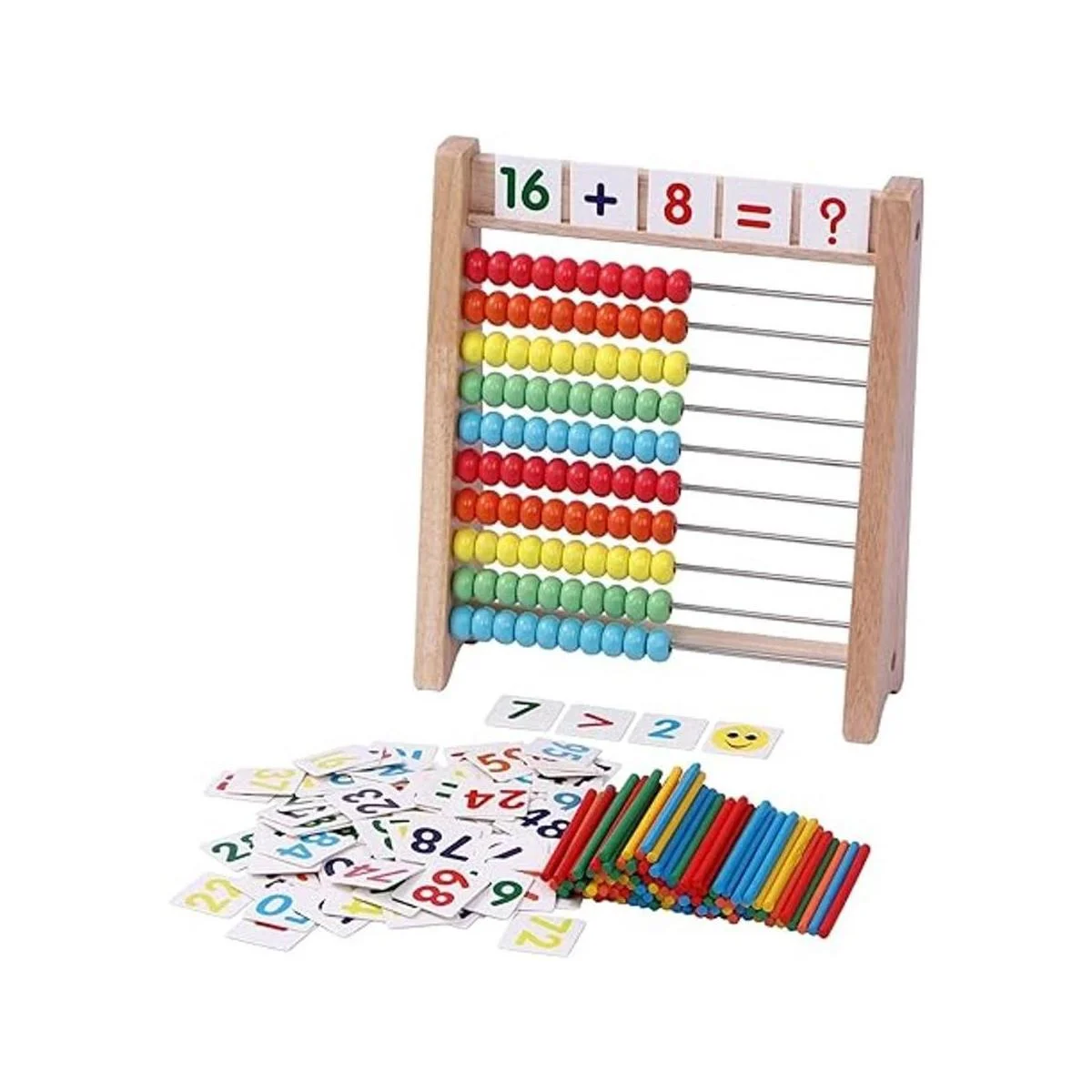 Cltoyvers baco de madera para niños con 100 palos de_2