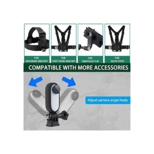 Soporte de cámara de marco de montaje para Insta360 Go 2_6