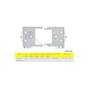 Zeberoxyz 0.394 x 0.433 in longitud de la cadena de_2