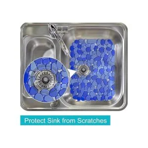 Coopay Alfombrilla para fregadero de cocina PVC_4