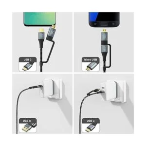 Cable de carga USB C CableCreation 4 en 1 cable de carga_5