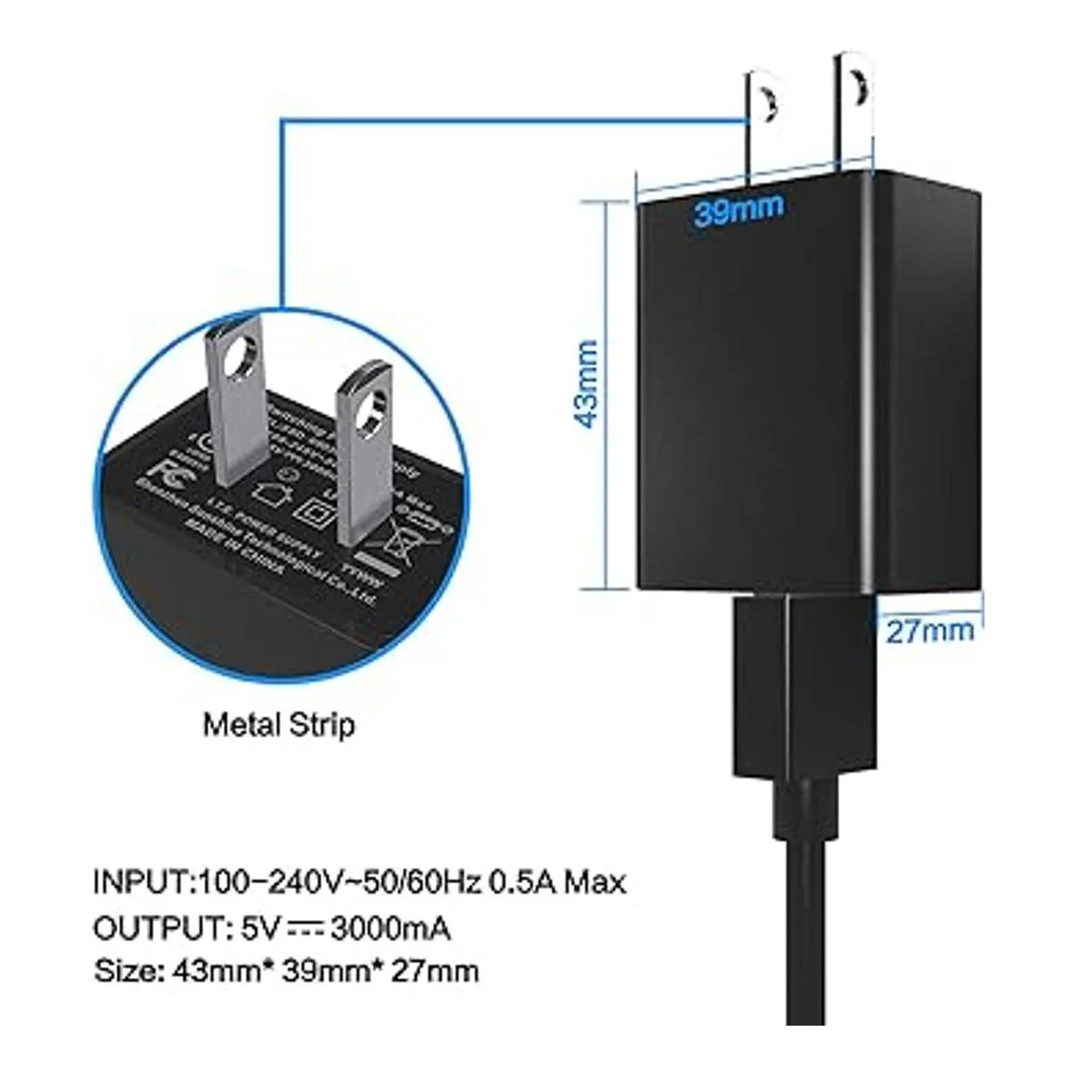 Cargador para Nintendo Switch cargador rápido de 15 W_2