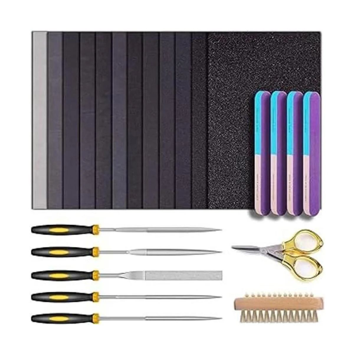 Kit de lijado y pulido de resina juego de 23 herramientas_1