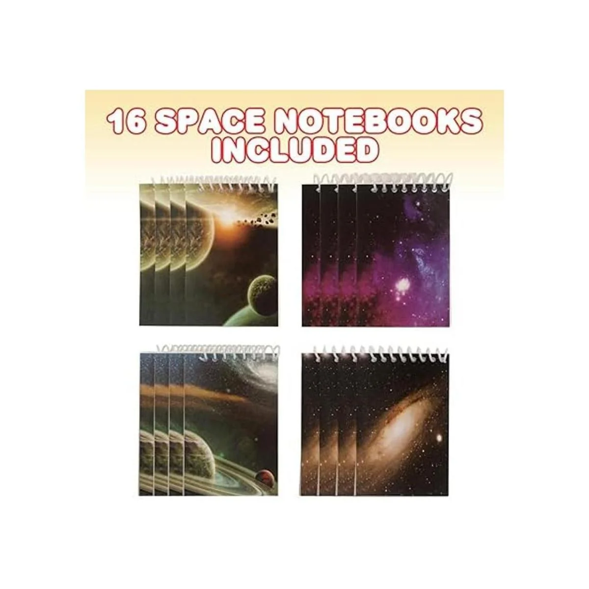 ArtCreativity Mini cuadernos espaciales paquete de 16_2