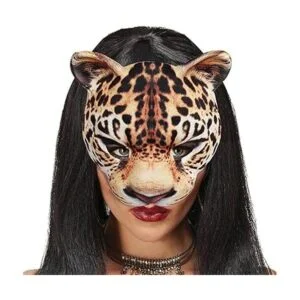 Amosfun Máscaras de media cara de máscaras animales_7