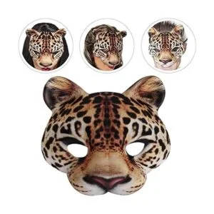 Amosfun Máscaras de media cara de máscaras animales_4