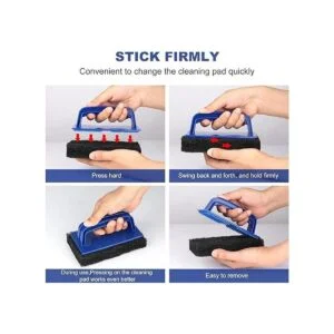 Blackstone Kit de limpieza para parrilla almohadilla y_6