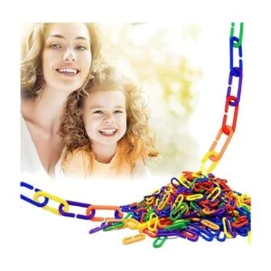 JIALEEY 600 piezas de plástico CClips ganchos cadena_6