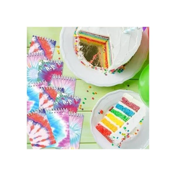 ArtCreativity Mini cuadernos de teñido anudado paquete de_6