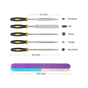 Kit de lijado y pulido de resina juego de 23 herramientas_2