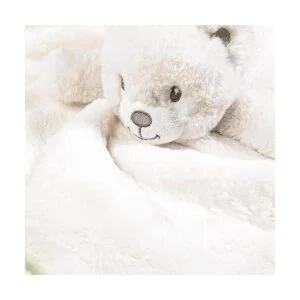 BEILIMU Manta de seguridad de oso suave para bebé manta_2