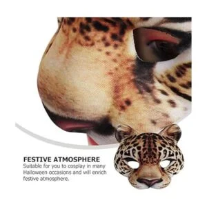 Amosfun Máscaras de media cara de máscaras animales_2