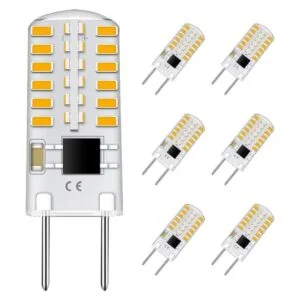 Bombilla LED G8 regulable base tipo JCD bipin T4 blanco_1