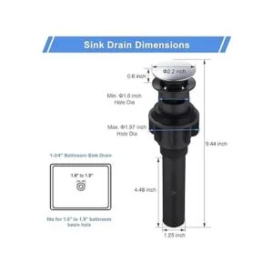 ARCORA Drenaje de fregadero desplegable con_3