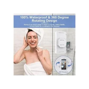 URROY Soporte impermeable para teléfono de ducha_2