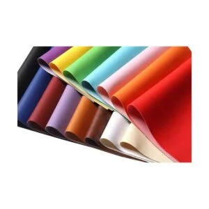 Picheng Juego de 15 hojas de cuero sintético sólido de 8.2_5