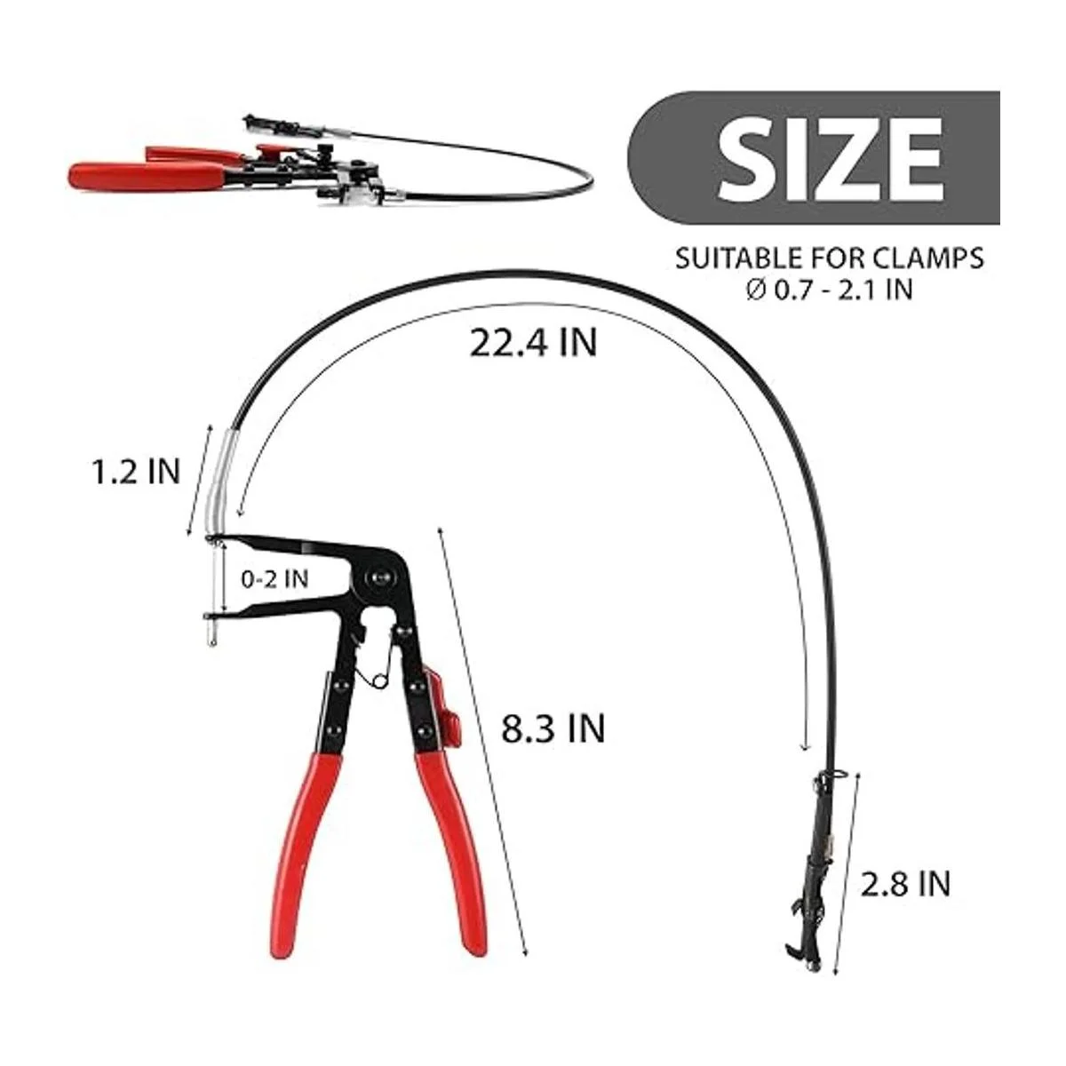 Herramienta de alicates de abrazadera de manguera de_2