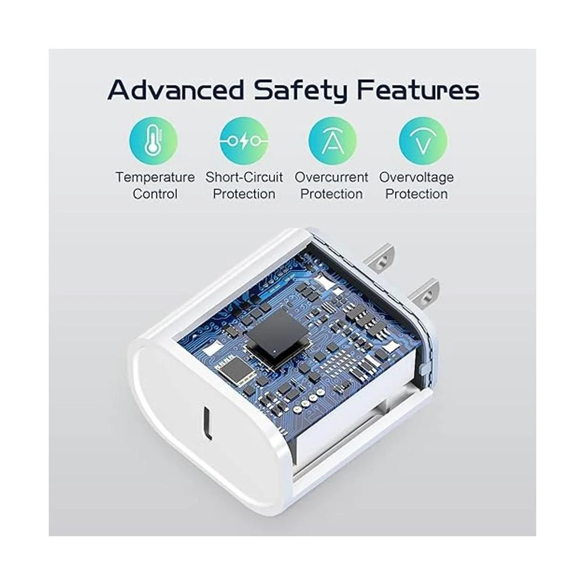 Cargador rápido para iPhone 12 13 14 certificado Apple_5