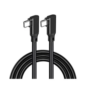 Cable USB C a USB C de 90 grados de 6.6 pies tipo 3.1_1