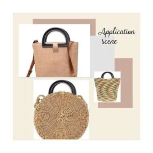 PH PandaHall Paquete de 8 asas en forma de D asas de_2