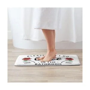 Please Dont Do Coke in the Bathroom Alfombrillas de baño_3