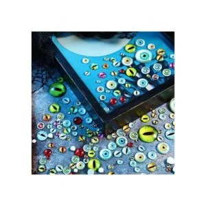 200 piezas de cristal para Halloween ojo de dragón media_3