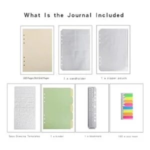 Wonderpool Papel punteado de 320 páginas con 5 separadores_2