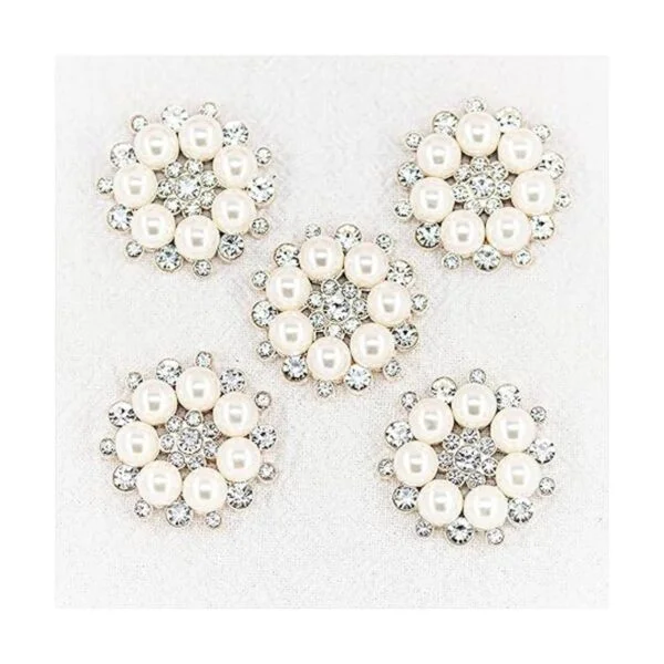 Builcker 20 piezas chapadas en plata con cuentas redondas_3