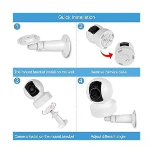 UYODM Soporte de pared para cámara de seguridad Kasa Smart_5