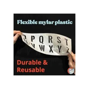 Stencil Stop Pine and Abeto Stencil Set Plantillas_4