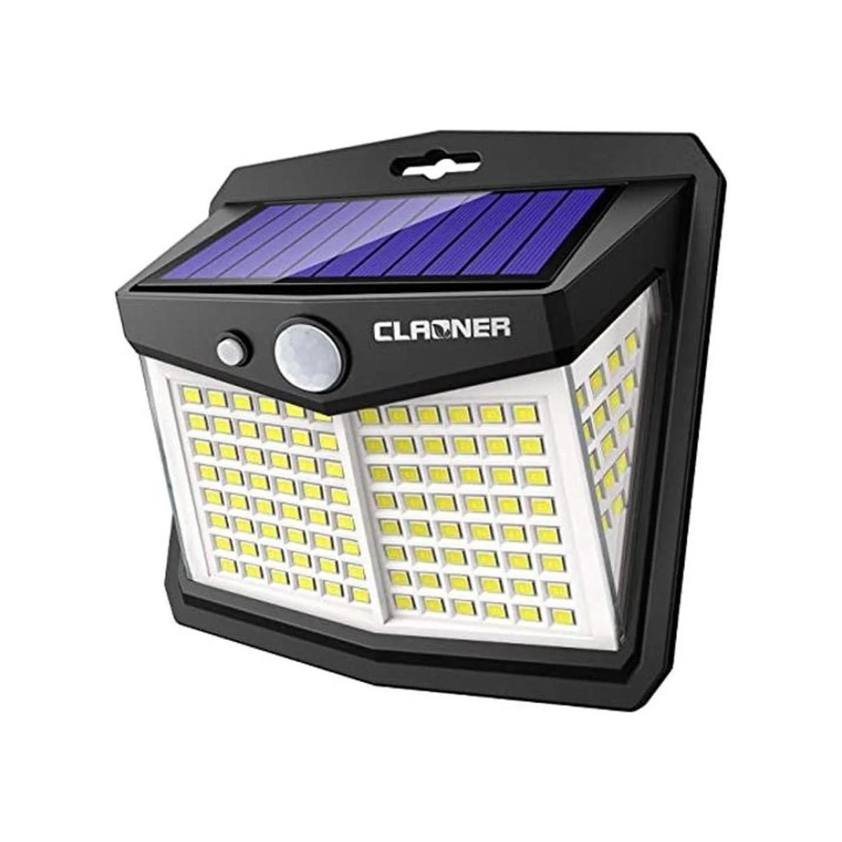 Claoner Luces solares para exteriores 128 LED 1 paquete_1
