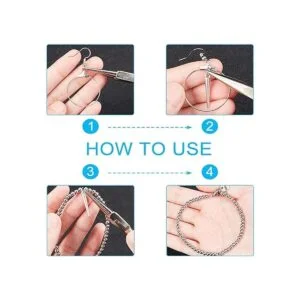 UNICRAFTALE 40 dijes con patrón de espiga 304 colgantes_6