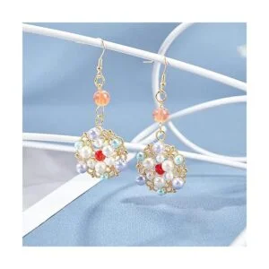 PH PandaHall 6 colores 60pcs flor filigrana conector_5