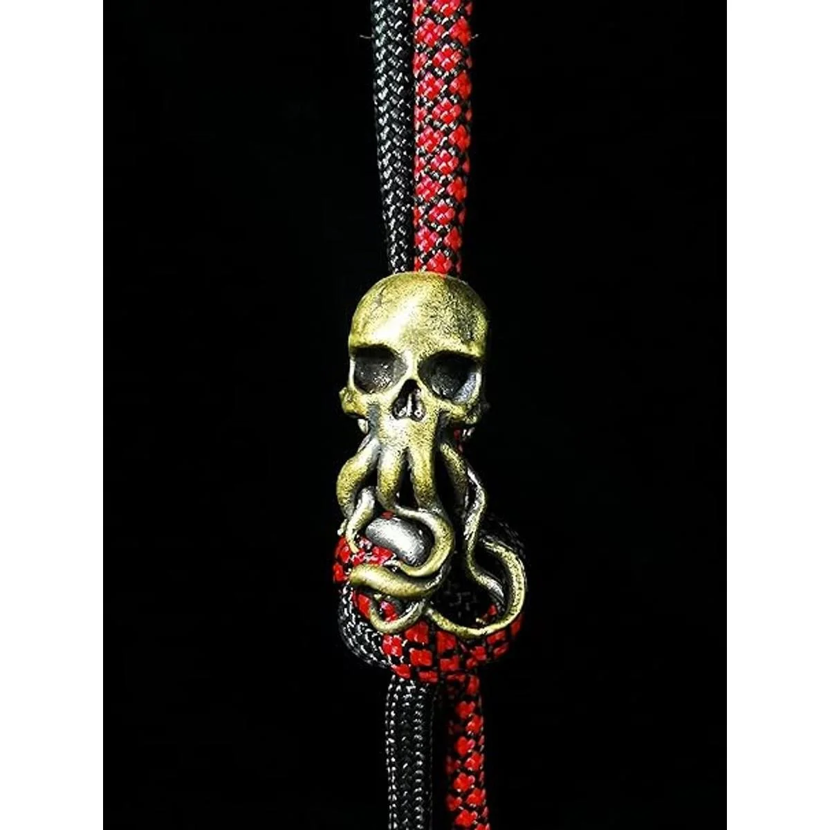 Cuentas de latón antiguo con forma de pulpo EDC para_2