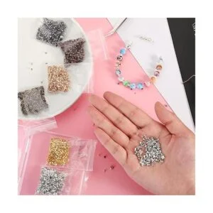 3500 cuentas de tubo de crimpado de 7 colores cuentas de_3