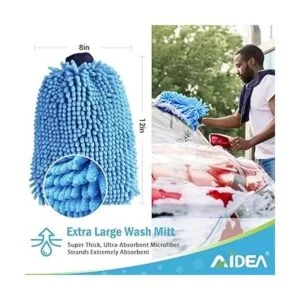 AIDEA Manopla de lavado de coche de microfibra 2_2