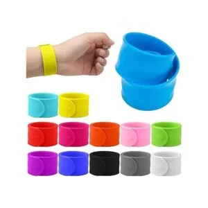 Bercoor 24 pulseras de silicona de arco iris 12 colores_6