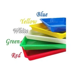 10 bandejas de plástico para arte bandeja organizadora de_3