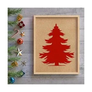 Stencil Stop Pine and Abeto Stencil Set Plantillas_3