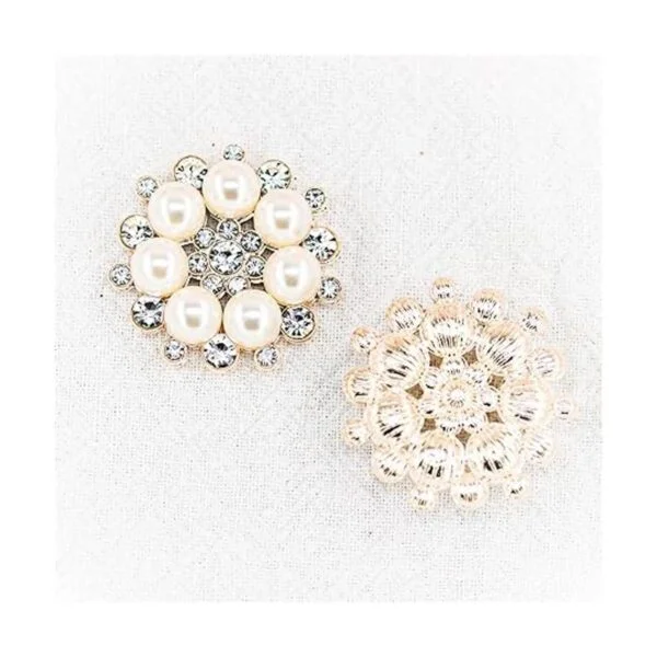 Builcker 20 piezas chapadas en plata con cuentas redondas_6