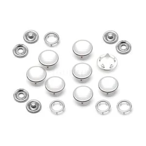CRAFTMEMORE 20 juegos de broches de perlas de 0.472 in_1