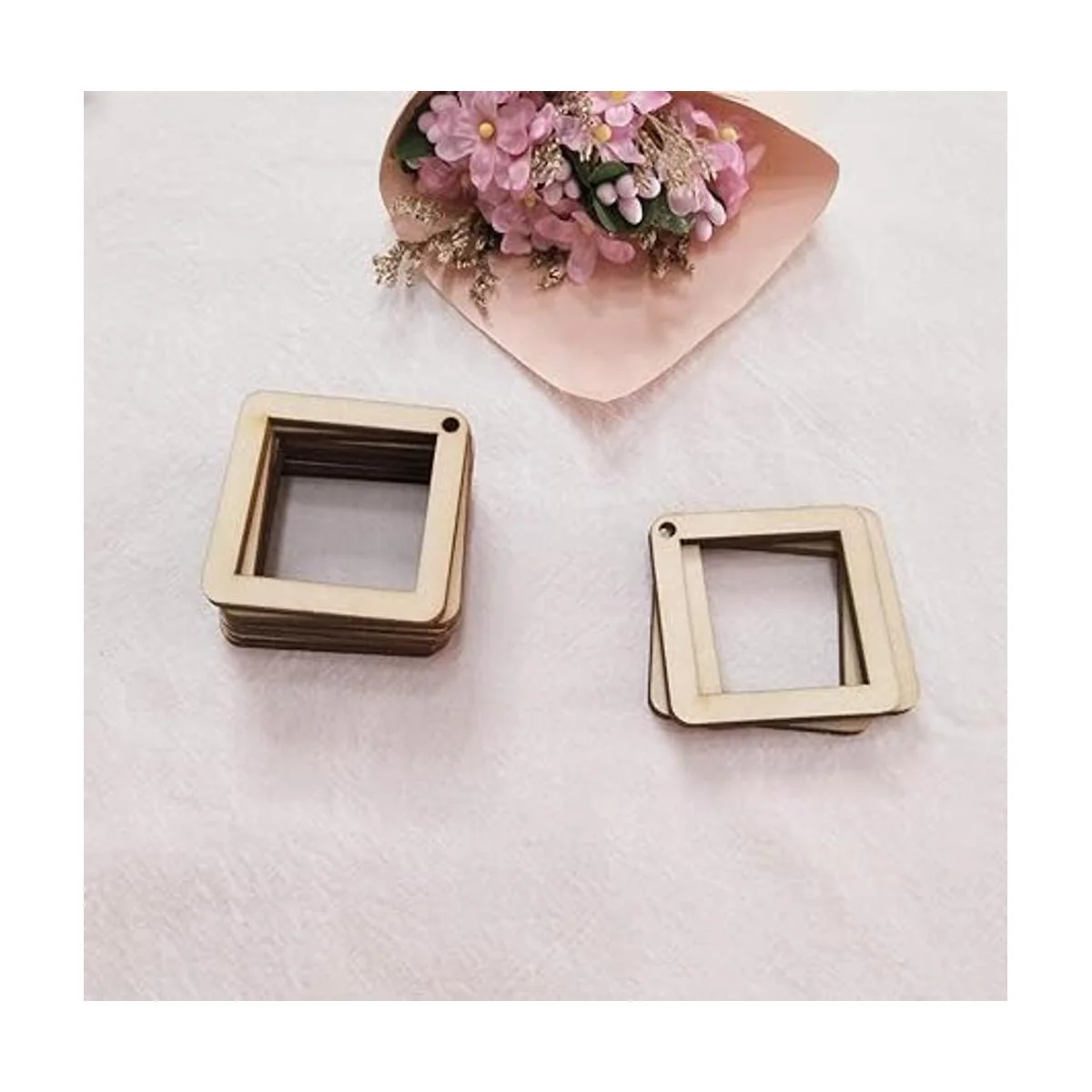 30 piezas de pendientes de madera sin terminar con_6