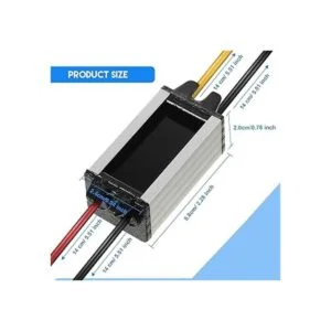 2 unidades convertidor de potencia de coche 12 V a CC 6 V_3