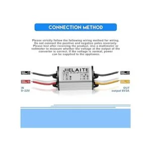2 unidades convertidor de potencia de coche 12 V a CC 6 V_4
