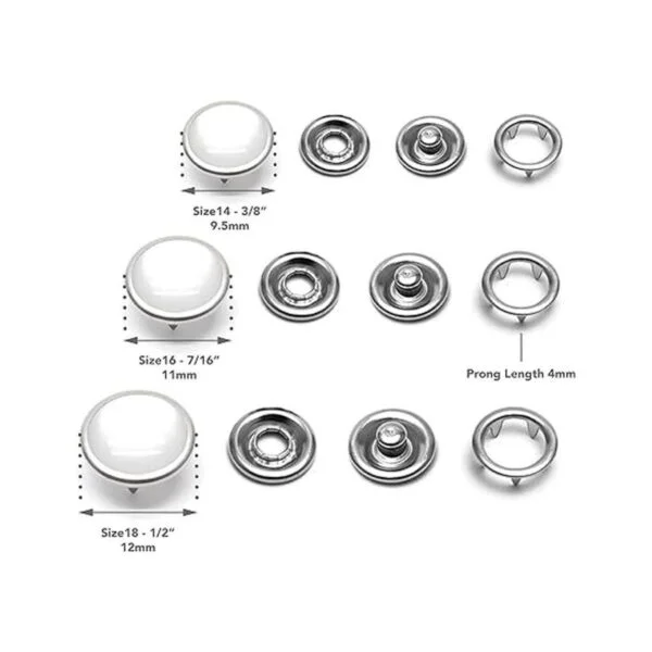 CRAFTMEMORE 20 juegos de broches de perlas de 0.472 in_4