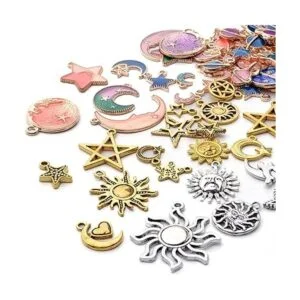 170pcs joyería celestial Charm colgantes varios esmalte_4