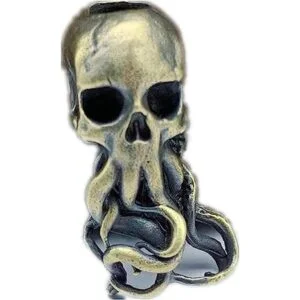 Cuentas de latón antiguo con forma de pulpo EDC para_1