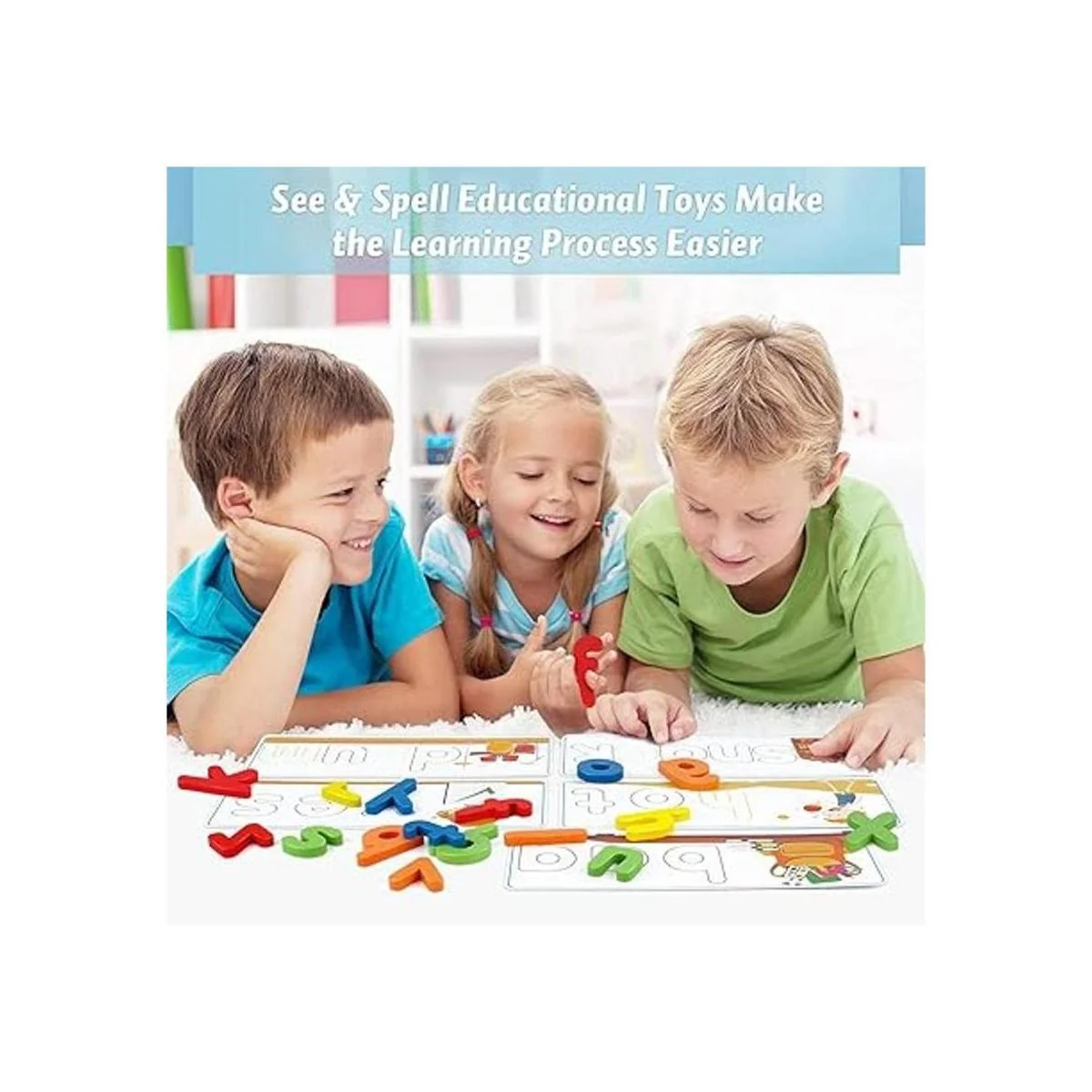 Officygnet See Spell Learning Juguetes educativos y_6